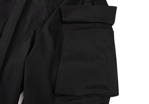 Jean Paul GAULTIER CLASSIQUE Poly Nylon Pants Black Size 48