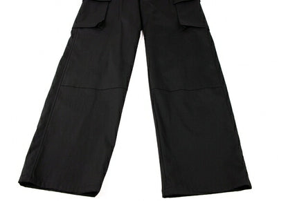 Jean Paul GAULTIER CLASSIQUE Poly Nylon Pants Black Size 48