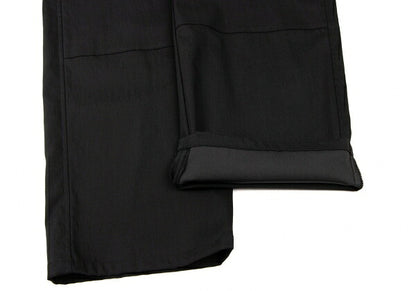 Jean Paul GAULTIER CLASSIQUE Poly Nylon Pants Black Size 48