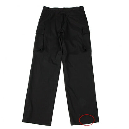 Jean Paul GAULTIER CLASSIQUE Poly Nylon Pants Black Size 48