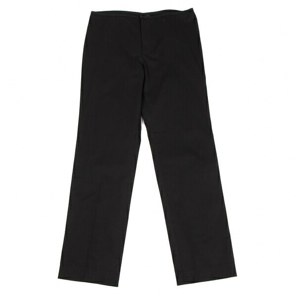 Jean Paul GAULTIER CLASSIQUE Back Button Pants Black Size 48