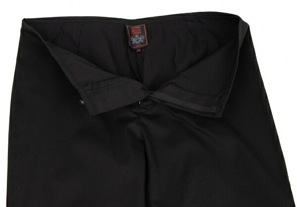 Jean Paul GAULTIER CLASSIQUE Back Button Pants Black Size 48
