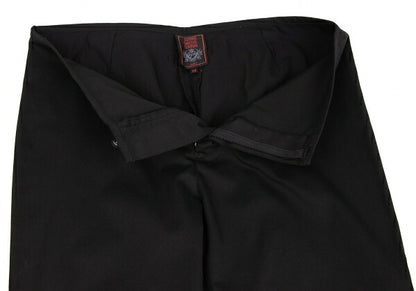 Jean Paul GAULTIER CLASSIQUE Back Button Pants Black Size 48