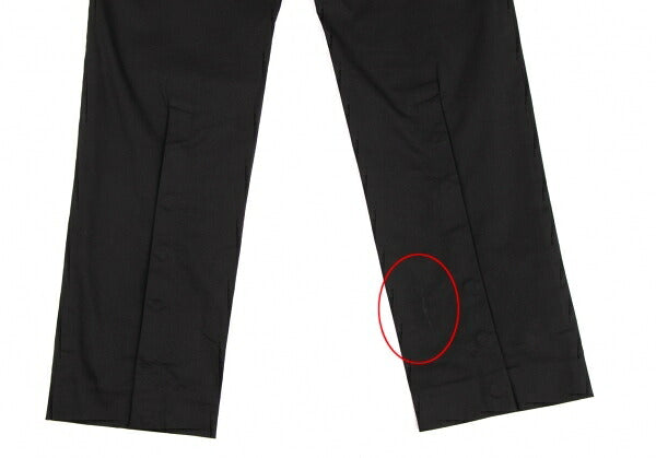 Jean Paul GAULTIER CLASSIQUE Back Button Pants Black Size 48