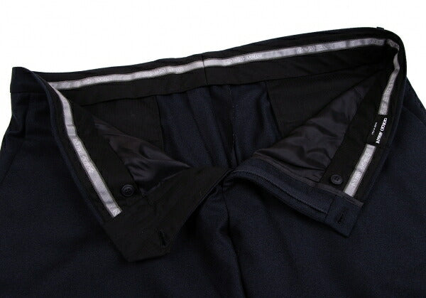 GIORGIO ARMANI Wool Tapered Pants Blue Size 60