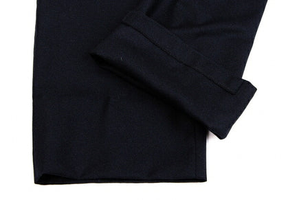 GIORGIO ARMANI Wool Tapered Pants Blue Size 60