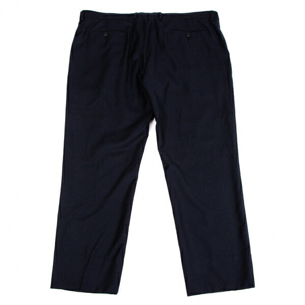 GIORGIO ARMANI Wool Tapered Pants Blue Size 60