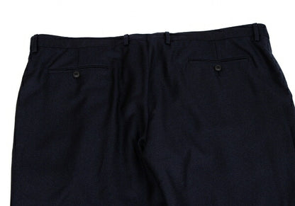 GIORGIO ARMANI Wool Tapered Pants Blue Size 60