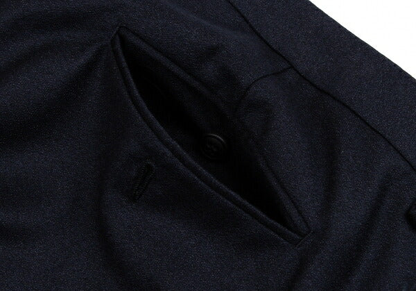 GIORGIO ARMANI Wool Tapered Pants Blue Size 60