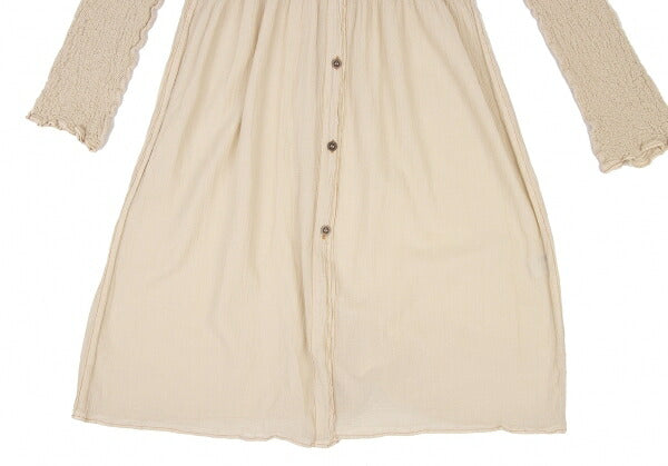 ISSEY MIYAKE me Cauliflower Cotton Blend Shirtdress Dress Size F