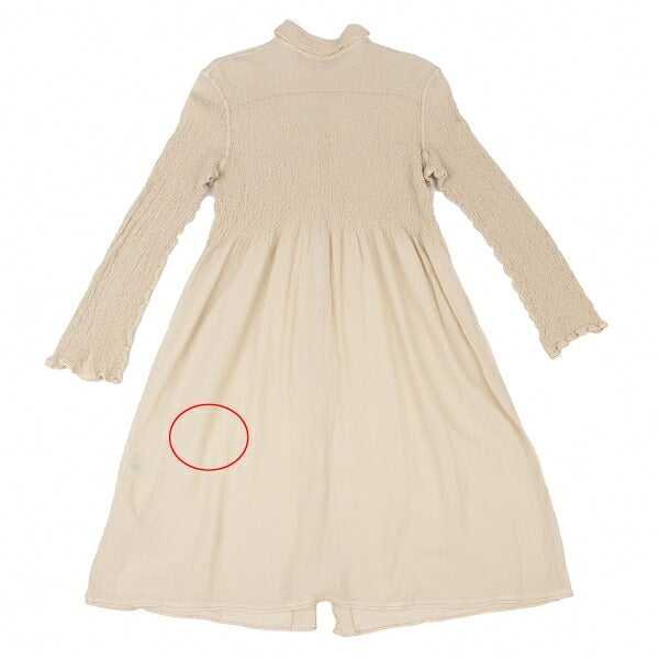 ISSEY MIYAKE me Cauliflower Cotton Blend Shirtdress Dress Size F