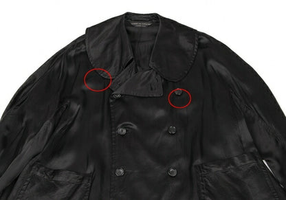 COMME des GARCONS HOMME PLUS 22SS Back Coat Black Size S
