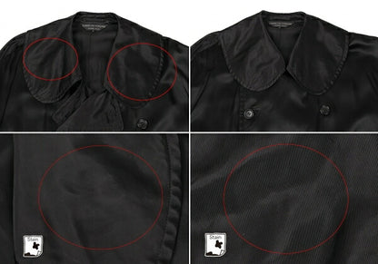 COMME des GARCONS HOMME PLUS 22SS Back Coat Black Size S