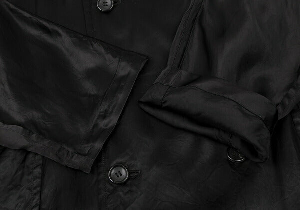 COMME des GARCONS HOMME PLUS 22SS Back Coat Black Size S