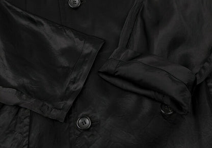 COMME des GARCONS HOMME PLUS 22SS Back Coat Black Size S