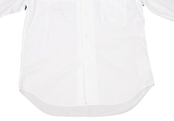 BLACK COMME des GARCONS Cotton Round Shirt White Size S