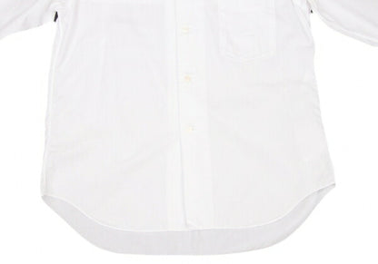 BLACK COMME des GARCONS Cotton Round Shirt White Size S