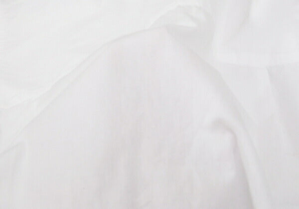 BLACK COMME des GARCONS Cotton Round Shirt White Size S