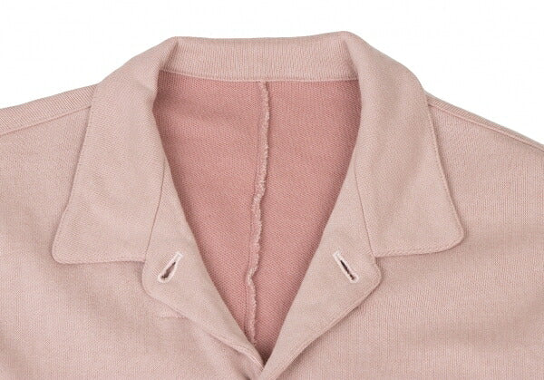 Papas Cotton Embroidered Pocket Jacket Pink Size 50L