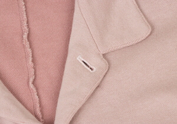 Papas Cotton Embroidered Pocket Jacket Pink Size 50L