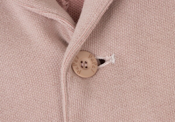 Papas Cotton Embroidered Pocket Jacket Pink Size 50L