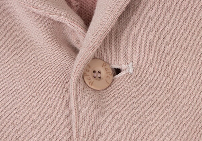 Papas Cotton Embroidered Pocket Jacket Pink Size 50L