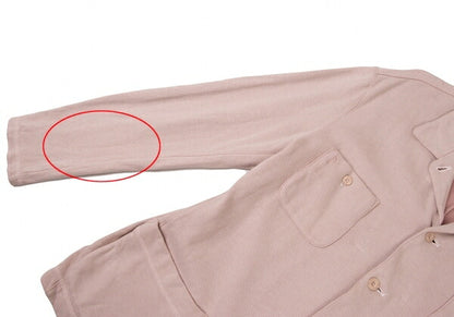 Papas Cotton Embroidered Pocket Jacket Pink Size 50L