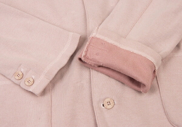 Papas Cotton Embroidered Pocket Jacket Pink Size 50L