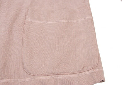 Papas Cotton Embroidered Pocket Jacket Pink Size 50L