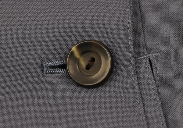 Jean Paul GAULTIER FEMME Wool Slit Lining Blue Jacket Size 40