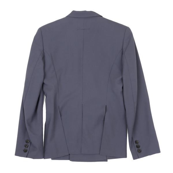 Jean Paul GAULTIER FEMME Wool Slit Lining Blue Jacket Size 40