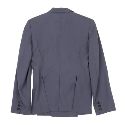Jean Paul GAULTIER FEMME Wool Slit Lining Blue Jacket Size 40