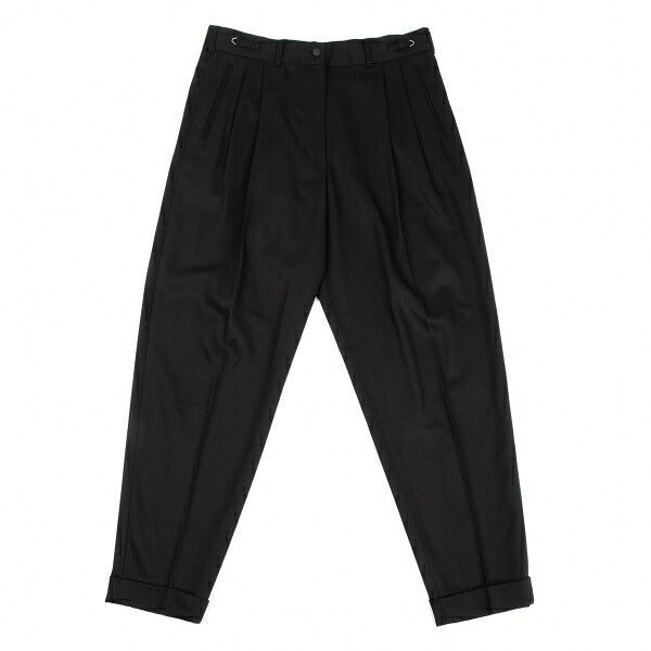 Jean Paul GAULTIER FEMME Wool Rayon Two Pants Black Size 40