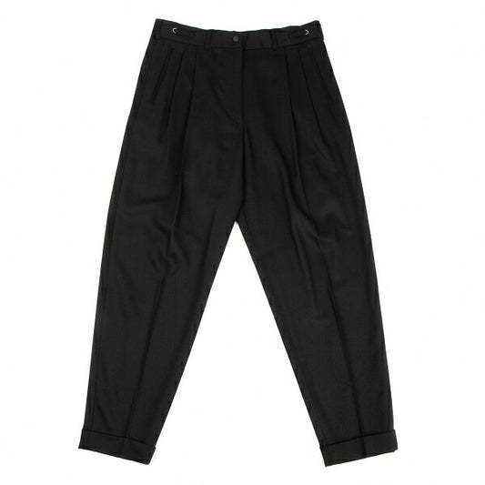 Jean Paul GAULTIER FEMME Wool Rayon Two Pants Black Size 40