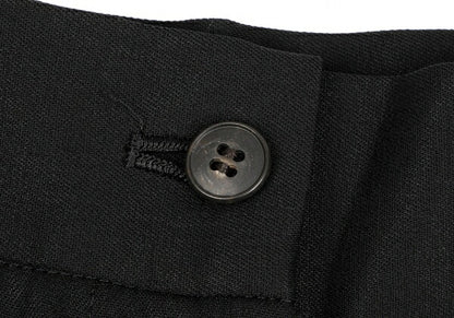 Jean Paul GAULTIER FEMME Wool Rayon Two Pants Black Size 40