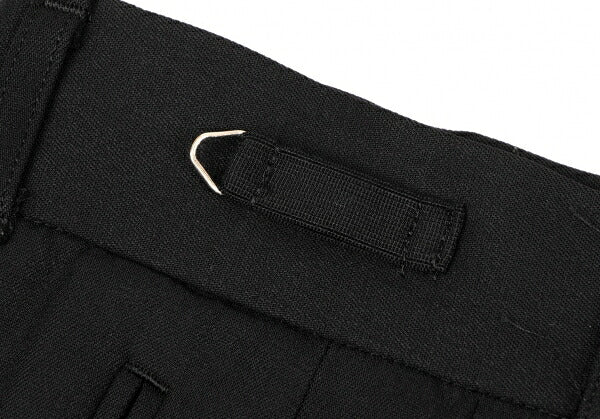 Jean Paul GAULTIER FEMME Wool Rayon Two Pants Black Size 40