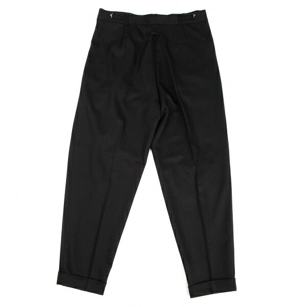 Jean Paul GAULTIER FEMME Wool Rayon Two Pants Black Size 40