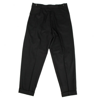 Jean Paul GAULTIER FEMME Wool Rayon Two Pants Black Size 40