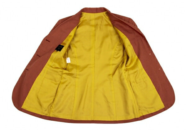 Jean Paul GAULTIER FEMME Wool Poly Jacket Terracotta Size 40