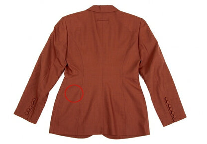 Jean Paul GAULTIER FEMME Wool Poly Jacket Terracotta Size 40