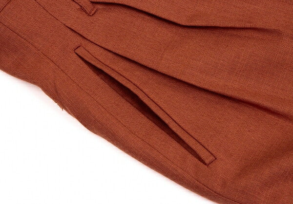 Jean Paul GAULTIER FEMME Wool Two-Tuck Pants Brick Size 40