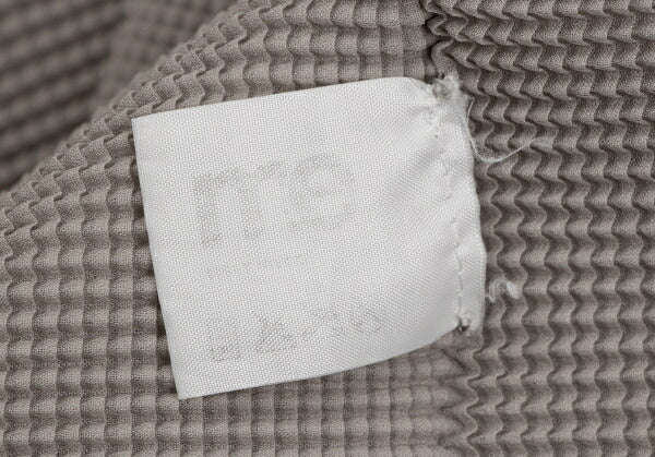 ISSEY MIYAKE me Pixel Print Pleated Blouse Gray Size F