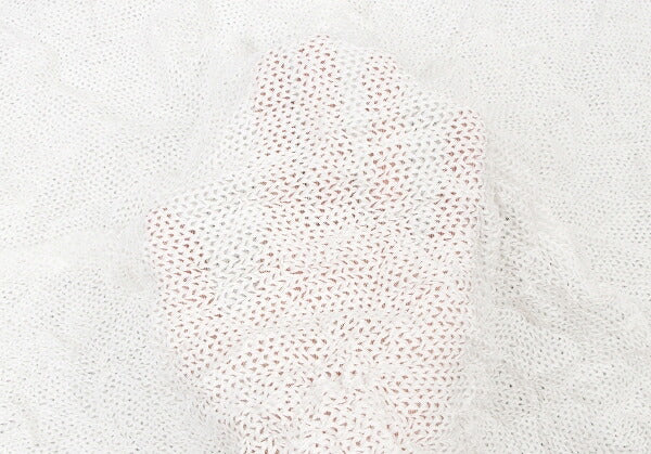 ISSEY MIYAKE me Wrinkle Mesh Button-Up Shirt White Size F