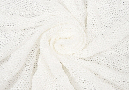 ISSEY MIYAKE me Wrinkle Mesh Button-Up Shirt White Size F