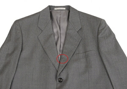 Papas GUABELLO SUPER120'S Wool 3B Jacket Gray Size M