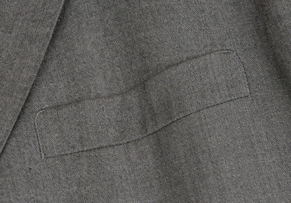 Papas GUABELLO SUPER120'S Wool 3B Jacket Gray Size M