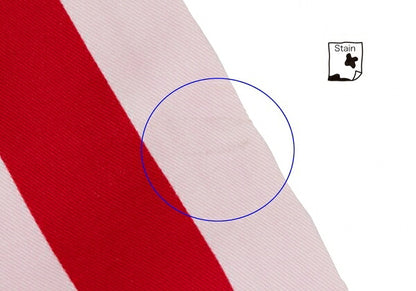JPG by GAULTIER Cotton Stripe Pants Red/White Size 48