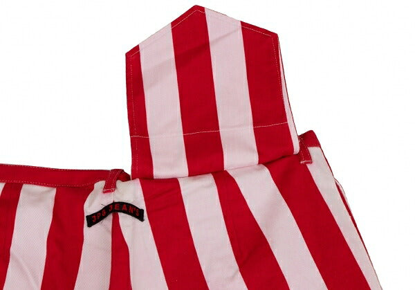 JPG by GAULTIER Cotton Stripe Pants Red/White Size 48