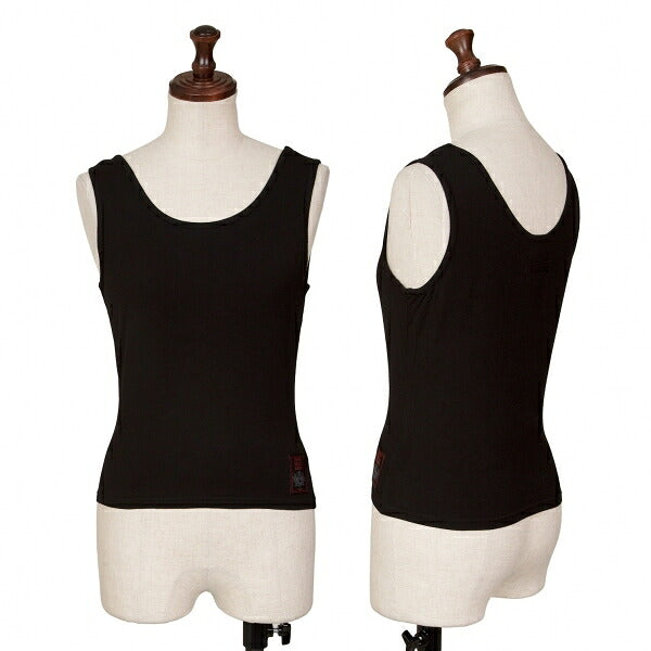 Jean Paul GAULTIER CLASSIQUE Rayon Tag Top Black Size 40