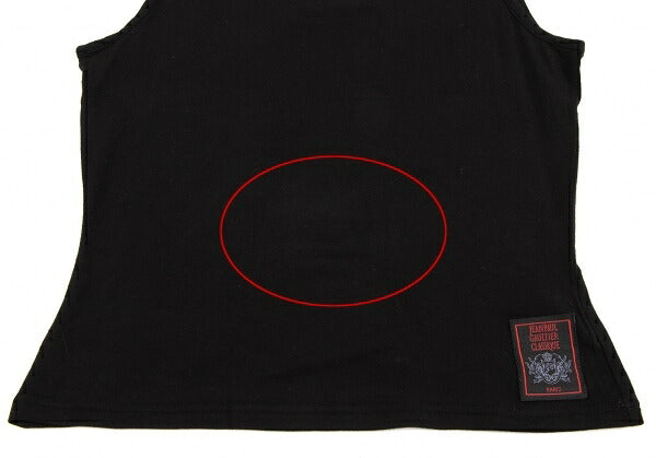 Jean Paul GAULTIER CLASSIQUE Rayon Tag Top Black Size 40
